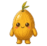 Petani mascot, standing